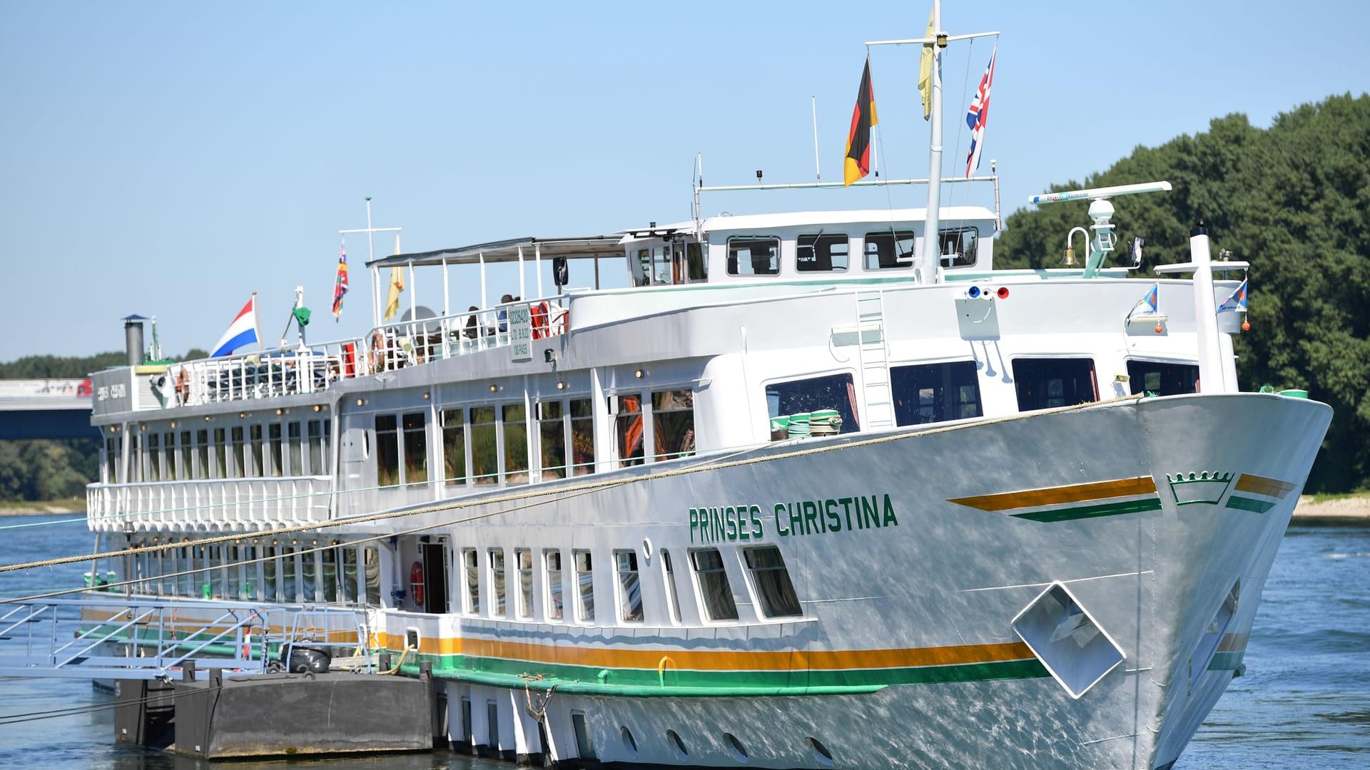 Das niederländische Schiff "Prinses Christina" war auf dem Weg nach Frankreich.