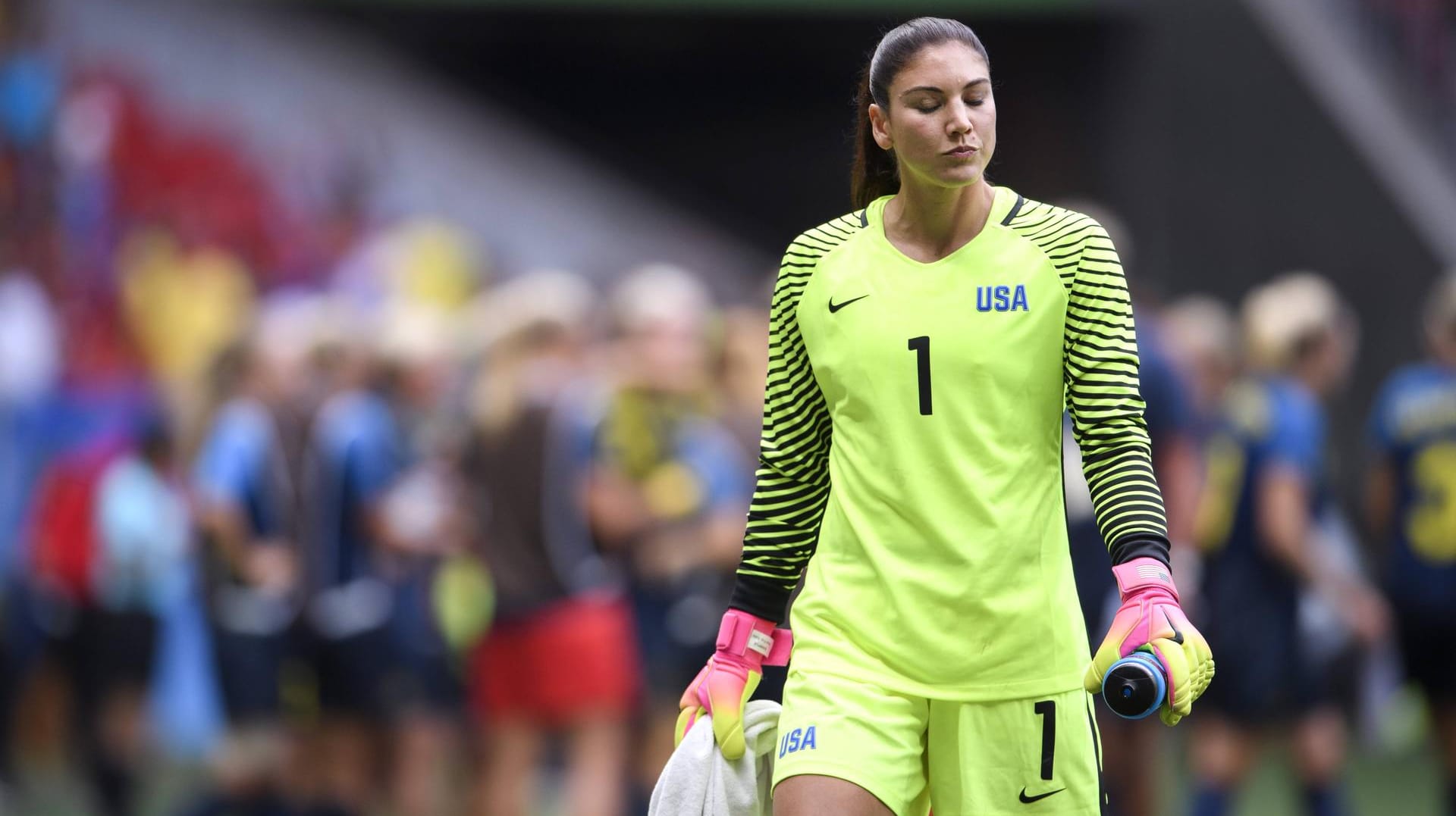 Verbitterter Abgang: Hope Solo nach dem Aus bei den Olympischen Spielen in Rio.