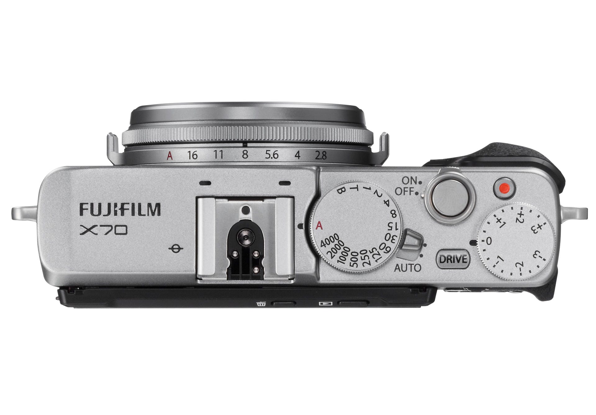 Die Fujifilm X 70 bietet von der Bedienung her ein echtes Retrodesign.