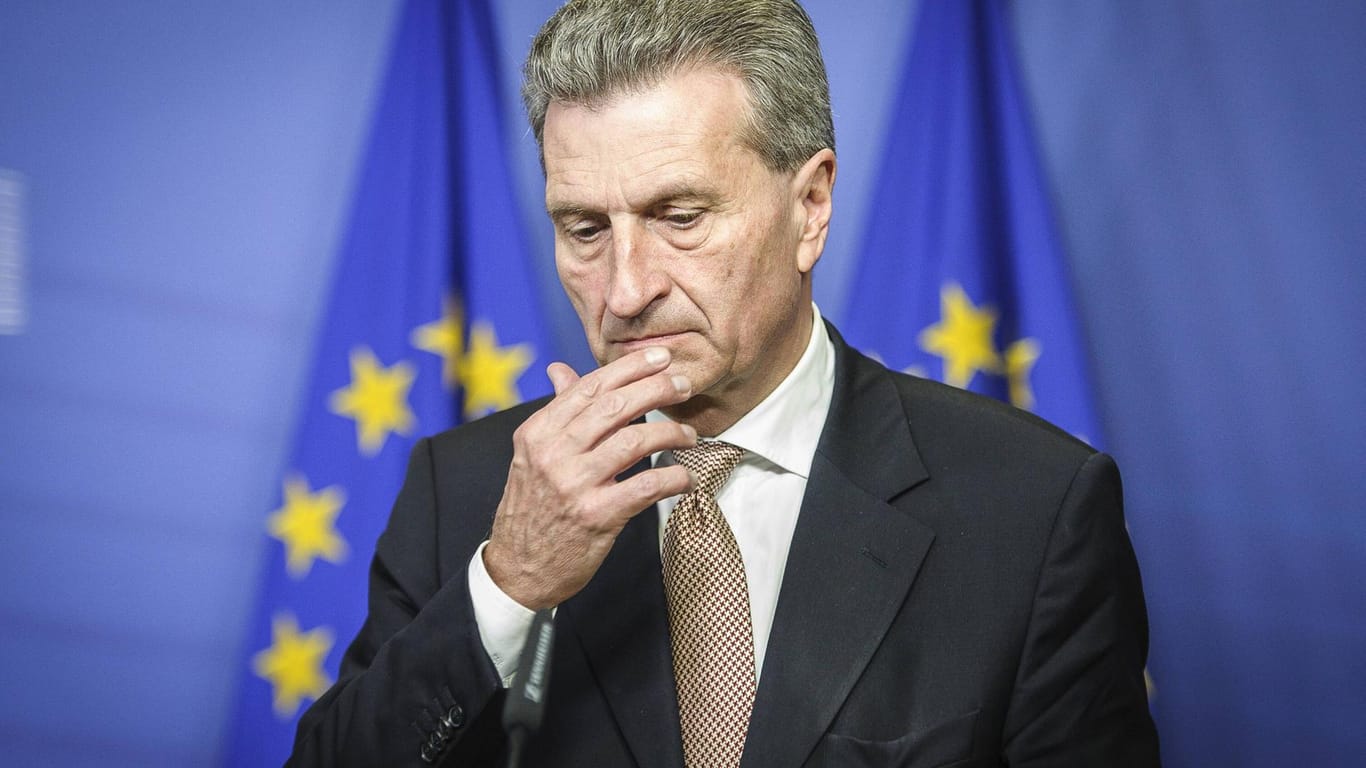 Günther Oettinger, EU-Kommissar für Digitale Wirtschaft und Gesellschaft, sieht den EU-Beitritt der Türkei in weiter Ferne.