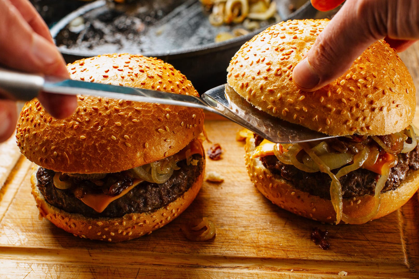 Zum guten Patty aus edlem Fleisch gehört natürlich kein 0815-Bun vom Discounter.