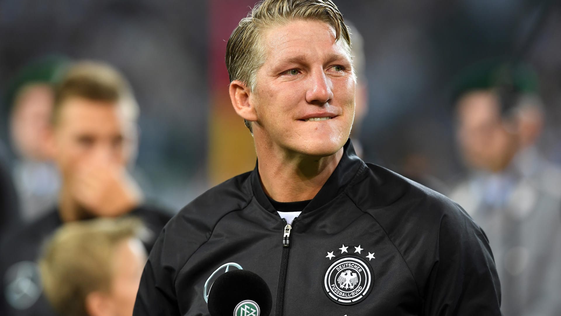 Bastian Schweinsteiger schämte sich seiner Tränen nicht.