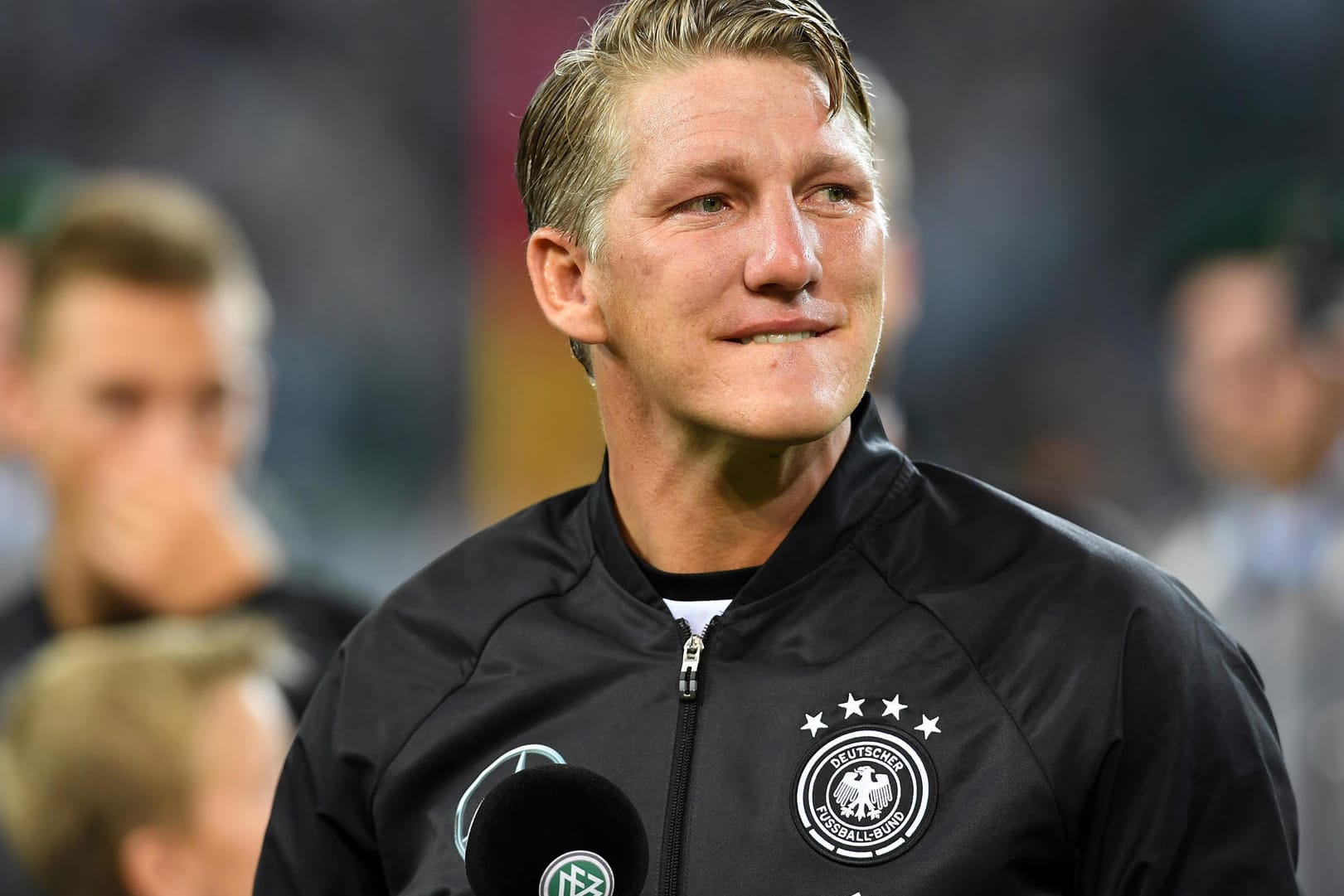 Bastian Schweinsteiger schämte sich seiner Tränen nicht.