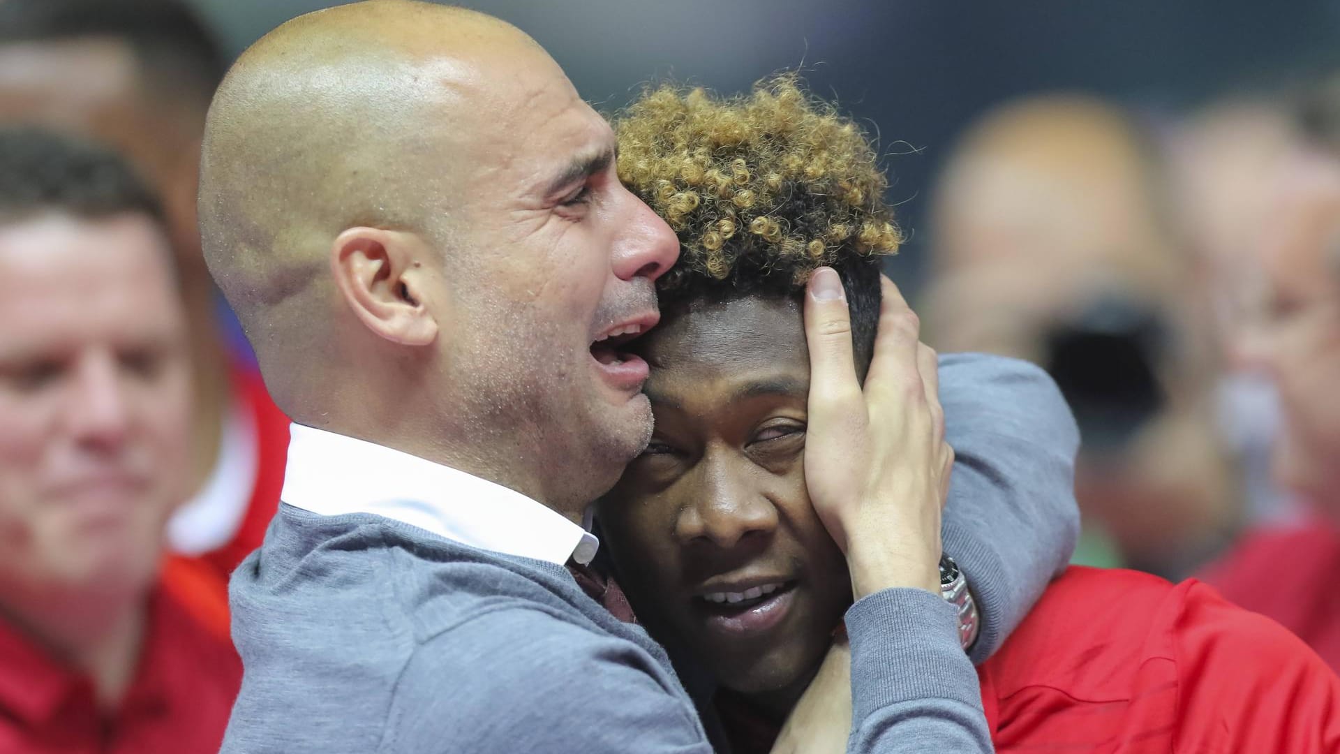 Pep Guardiola weinte nach seinem zweiten Pokalsieg hemmungslos.