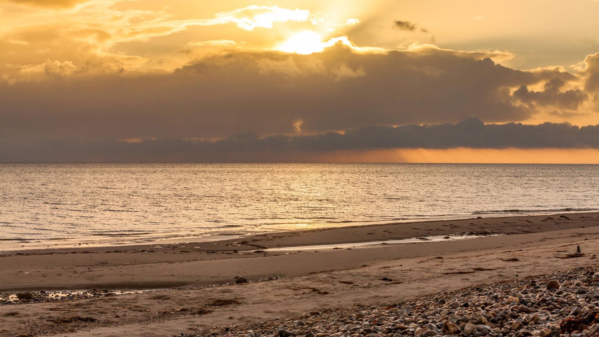 Die Ostsee im Herbst.