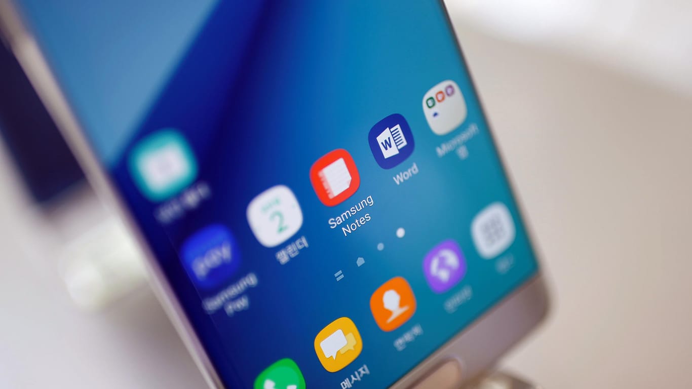 Samsung schickte das Galaxy Note 7 gegen das kommende iPhone 7 ins Rennen.