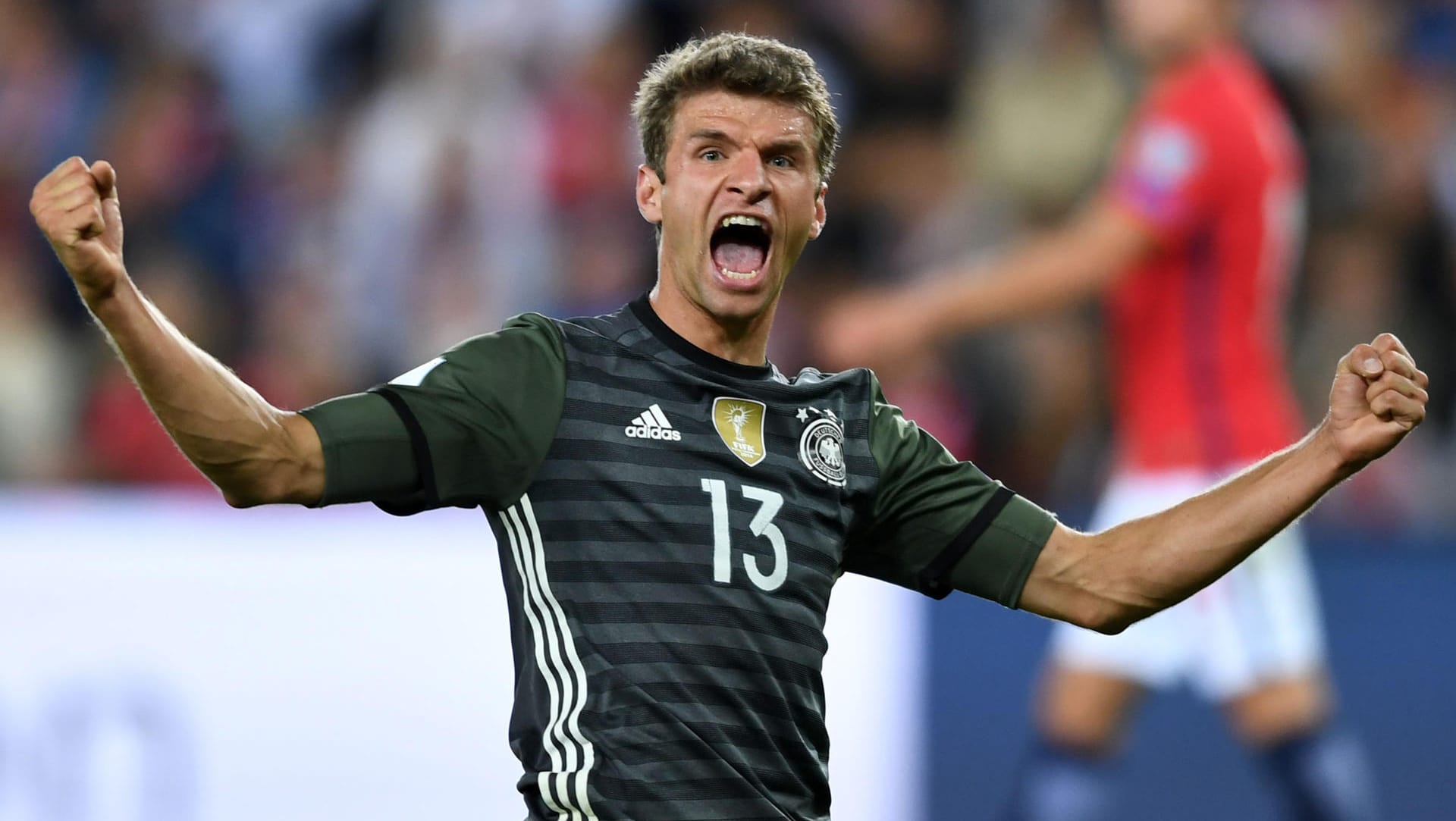 Thomas Müller schnürte gegen Norwegen seinen siebten Doppelpack für das DFB-Team.