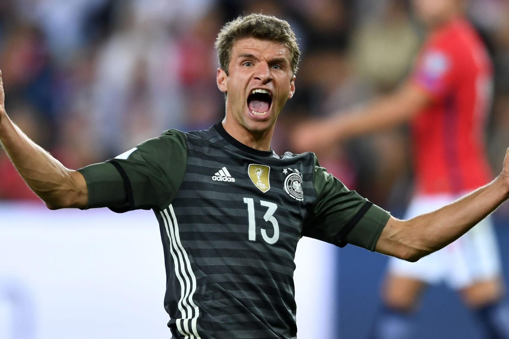 Thomas Müller schnürte gegen Norwegen seinen siebten Doppelpack für das DFB-Team.