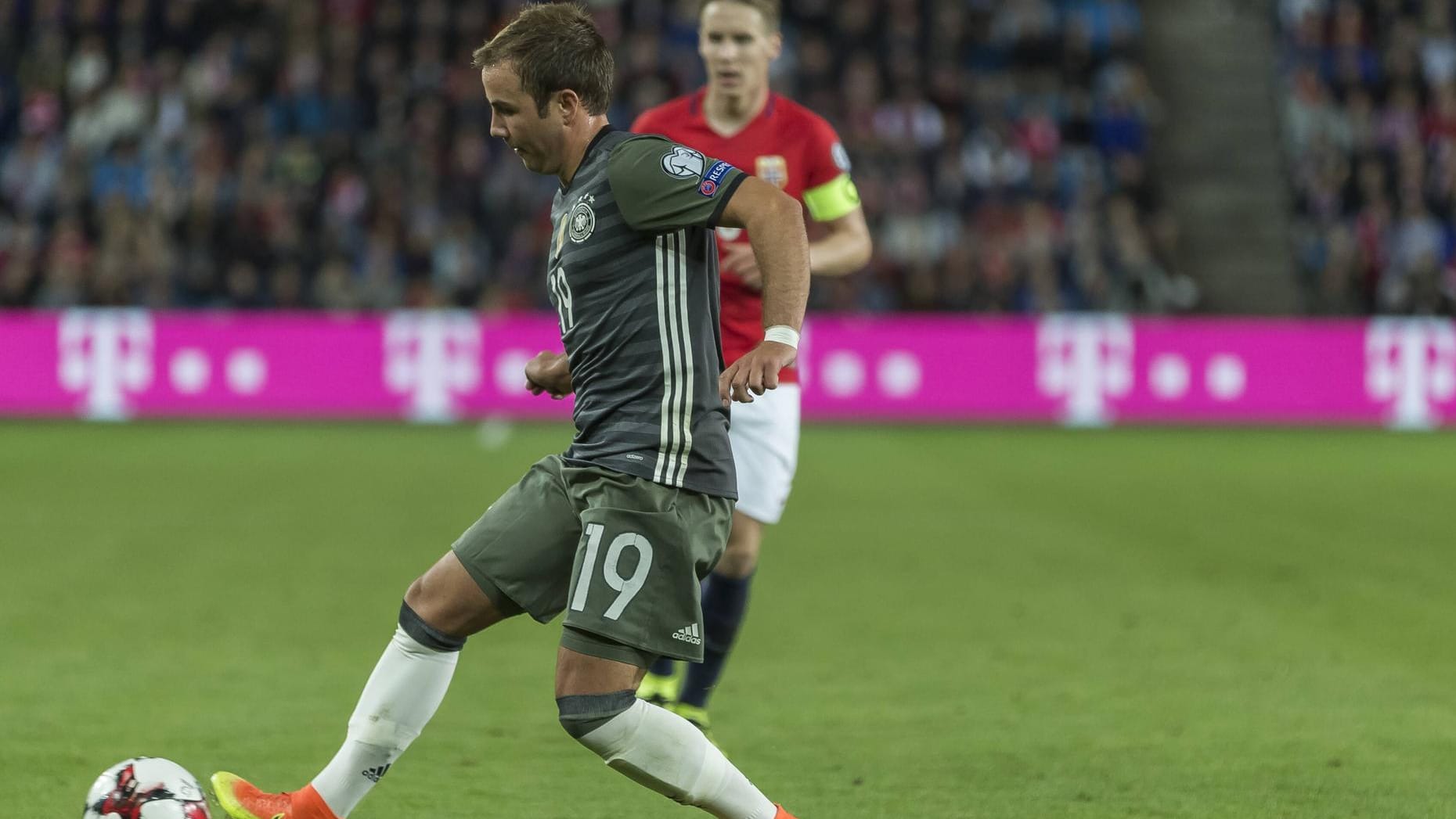 Mario Götze, hier im Spiel gegen Norwegen.