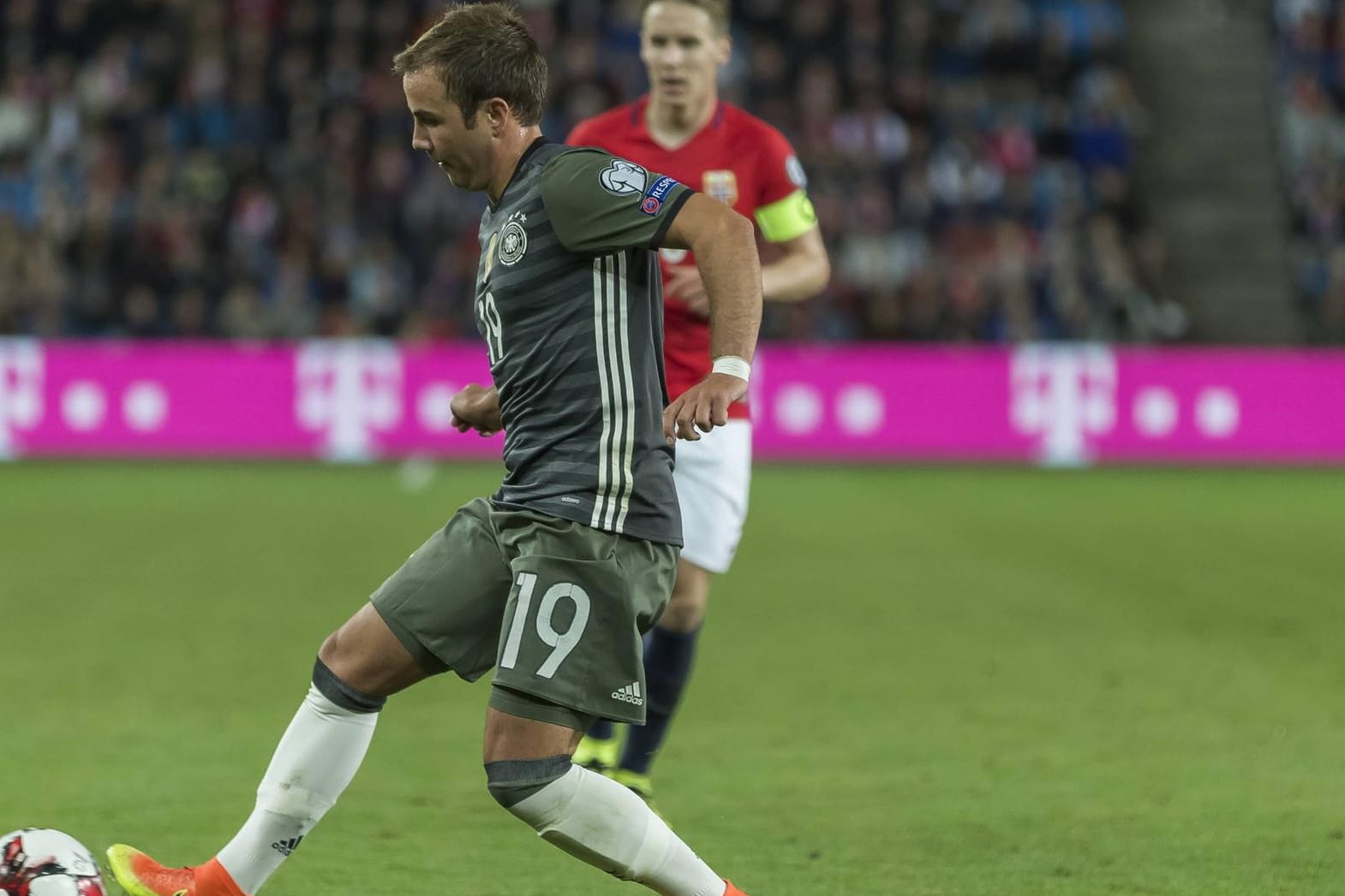 Mario Götze, hier im Spiel gegen Norwegen.