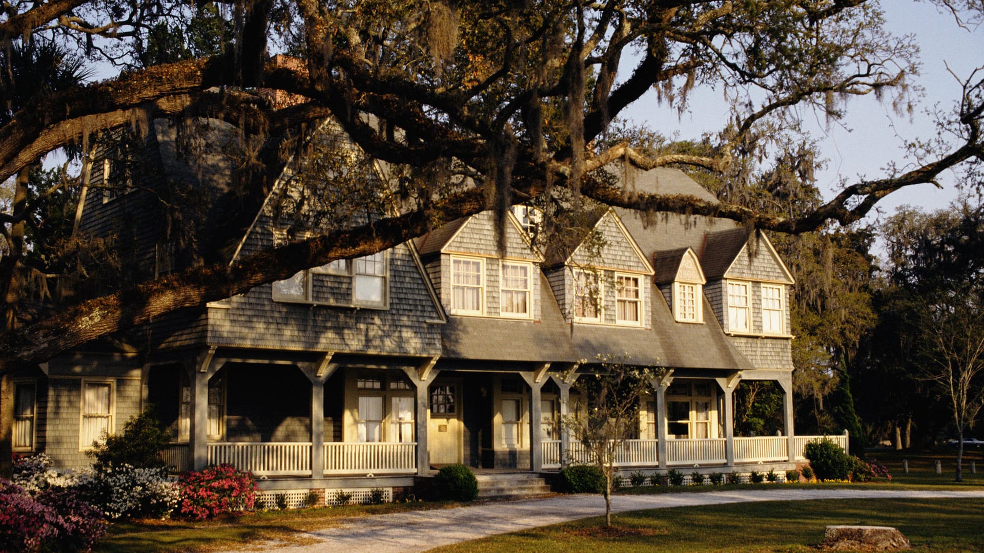 Ein typisches historisches Haus in Georgia.