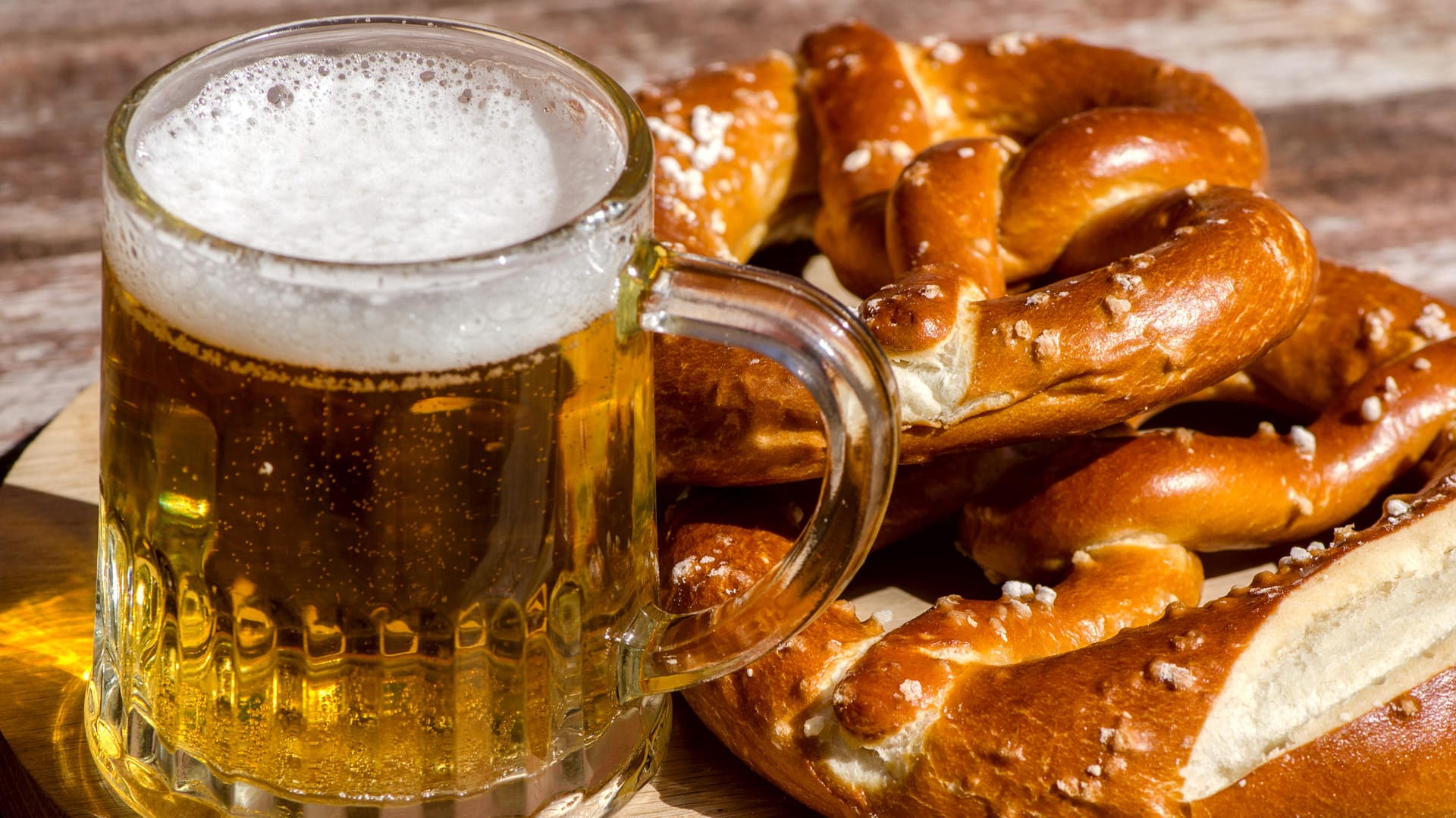 Zum Glück sind Bier und Brezel meistens ohnehin schon vegan.