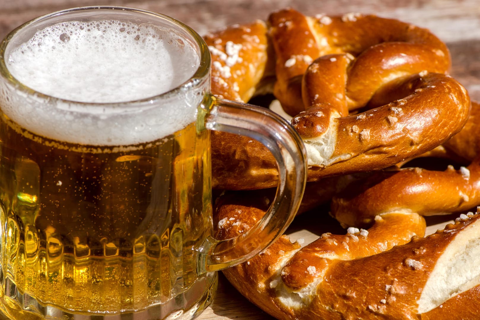 Zum Glück sind Bier und Brezel meistens ohnehin schon vegan.