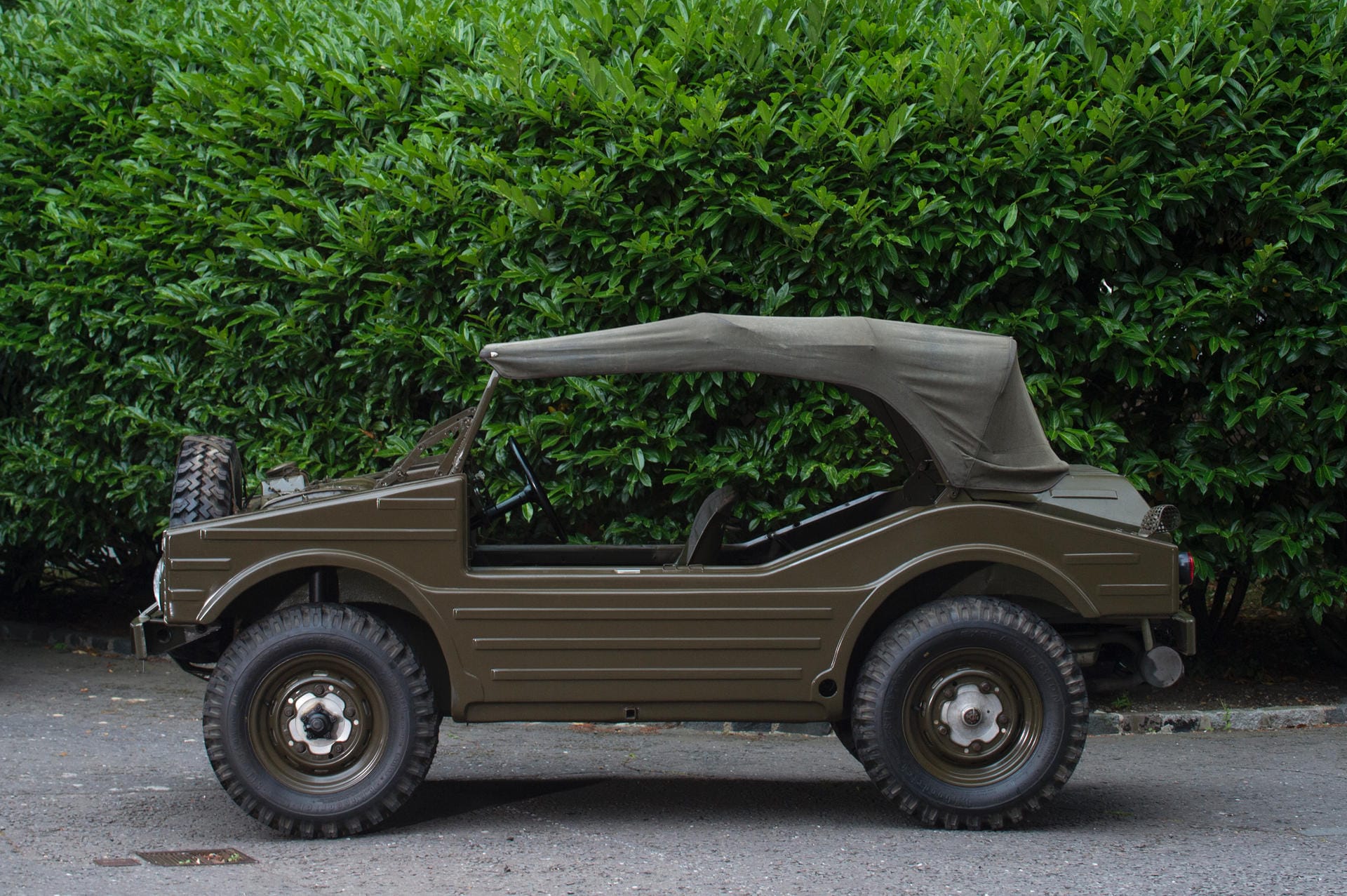 Der Porsche Jagdwagen wurde in den 1950er Jahren nach einer Ausschreibung der noch jungen Bundeswehr konstruiert.