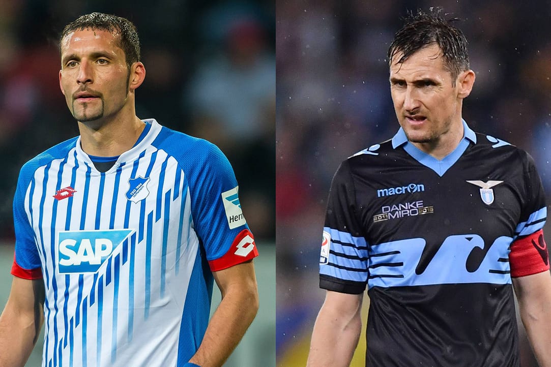 Kevin Kuranyi (li.) und Miroslav Klose gehören zu den Spielern, die noch ohne Vertrag sind.