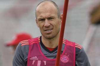 Arjen Robben bestritt in der Saison 2015/2016 nur 22 Pflichtspiele für den FC Bayern.