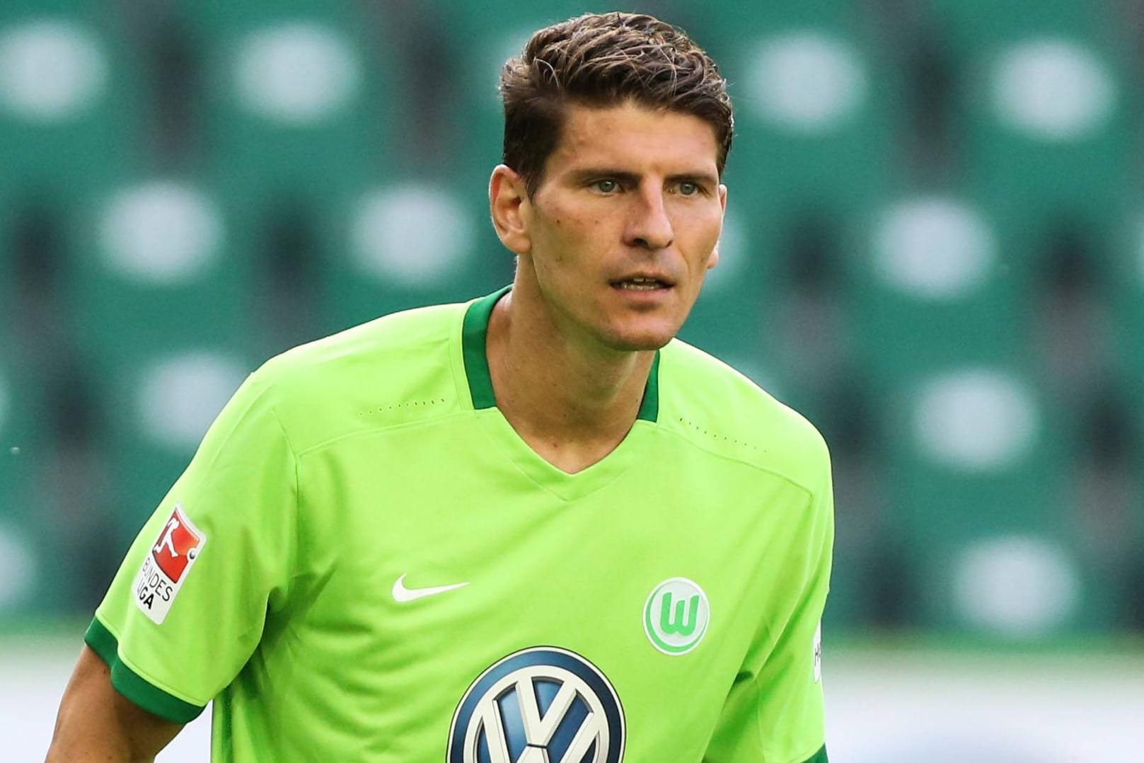 Fiebert seinem Bundesliga-Comeback entgegen: Wolfsburgs Mario Gomez.