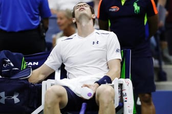 Enttäuschung pur: Andy Murray nach der Niederlage gegen Kei Nishikori.