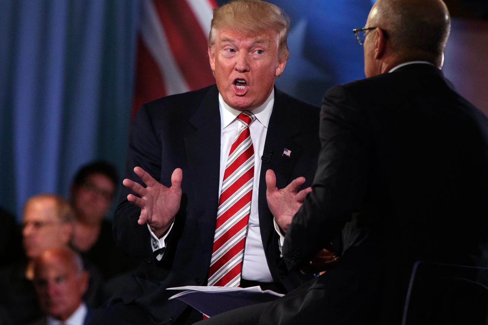 Der republikanische US-Präsidentschaftskandidat Donald Trump hält viel von den Führungsqualitäten des russischen Präsidenten Wladimir Putin.