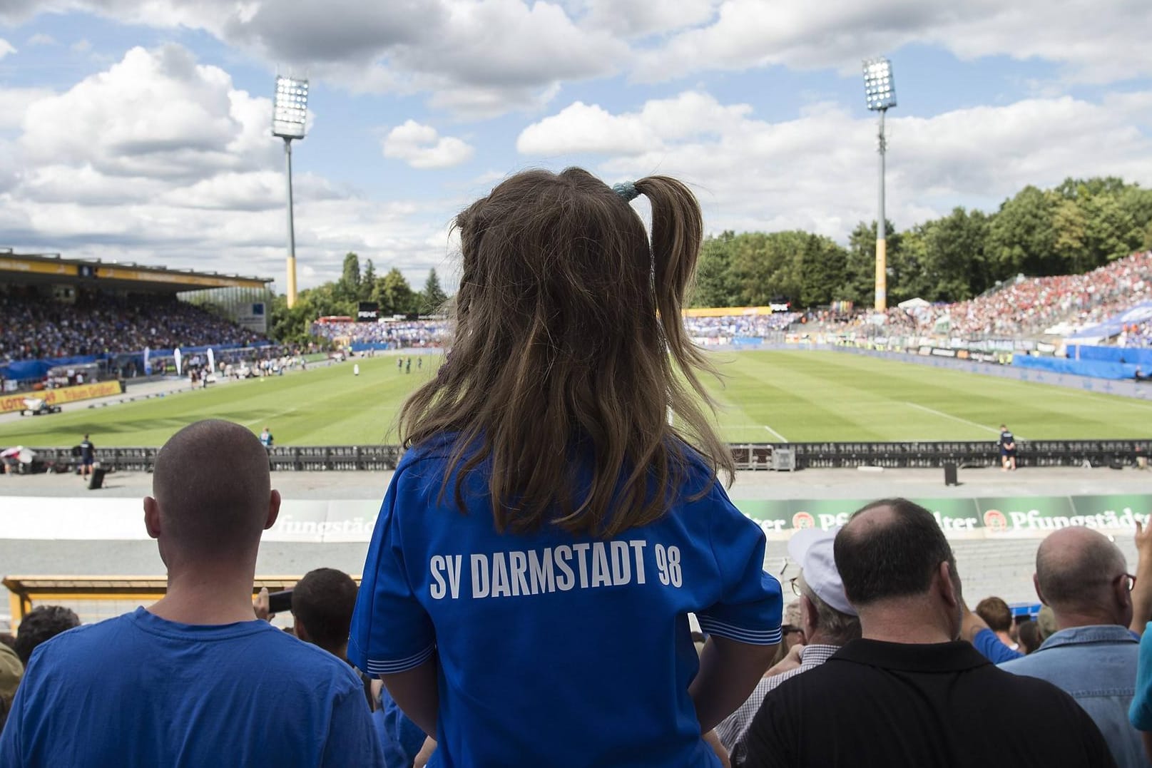 Mit Kindern im Stadion: Nicht Taktik und Ergebnis zählen, sondern das Dabeisein.