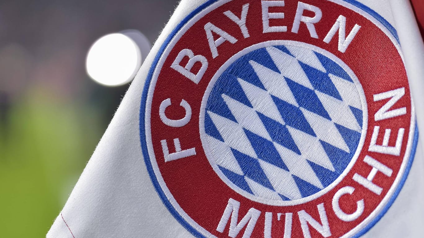 Das Vereinslogo des FC Bayern München.