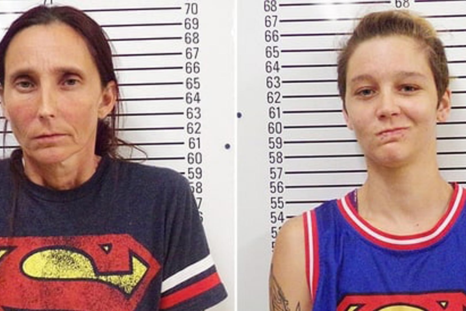 Mutter Patricia Ann Spann (links) und Tochter Misty Velvet Dawn Spann.