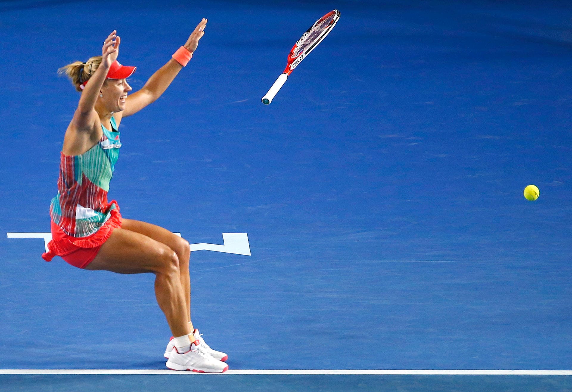 Kerber kürt sich zur ersten deutschen Major-Siegerin seit Steffi Graf.