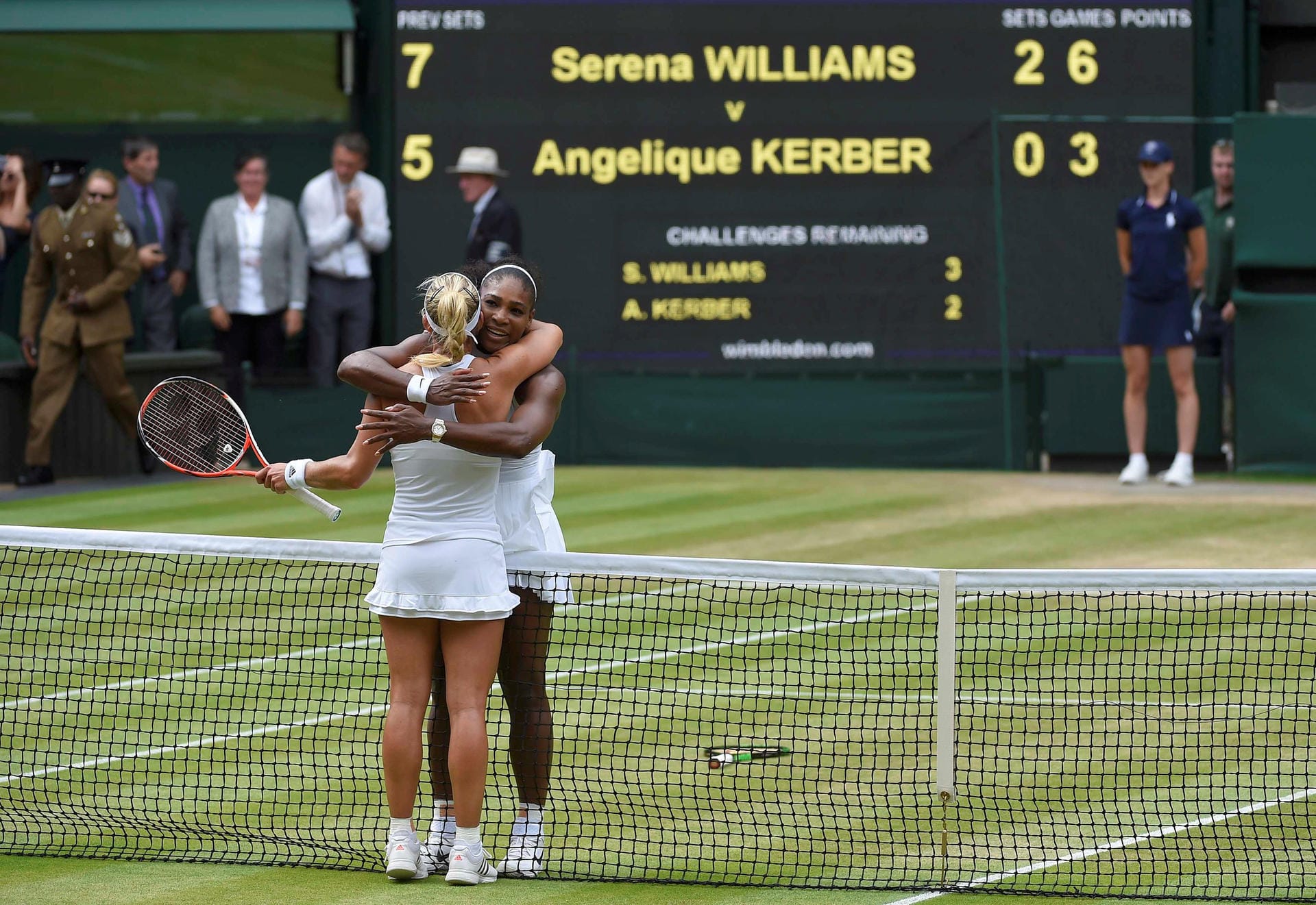 In Wimbledon erreicht Angelique Kerber das Finale.