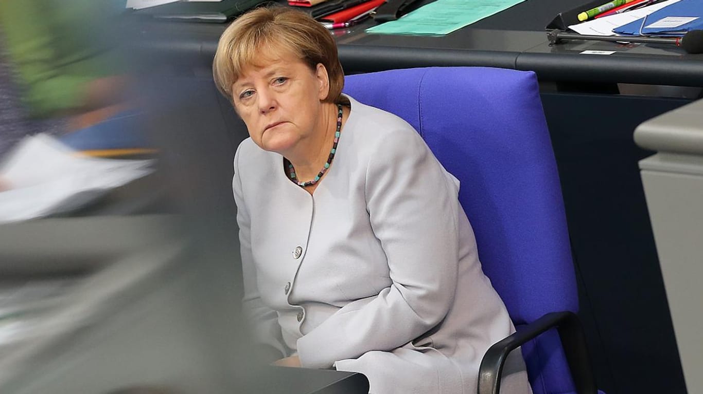 Angela Merkel (CDU): In einer Umfrage wurde sich deutlich für eine Kurskorrektur in der Flüchtlingspolitik ausgesprochen.