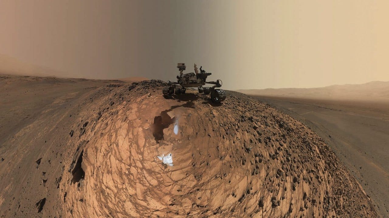 Selfie auf dem Mars: Der Rover "Curiosity" schickt auch Selbstporträts auf die Erde. Selfie auf dem Mars: Der Rover "Curiosity" schickt auch Selbstporträts auf die Erde.