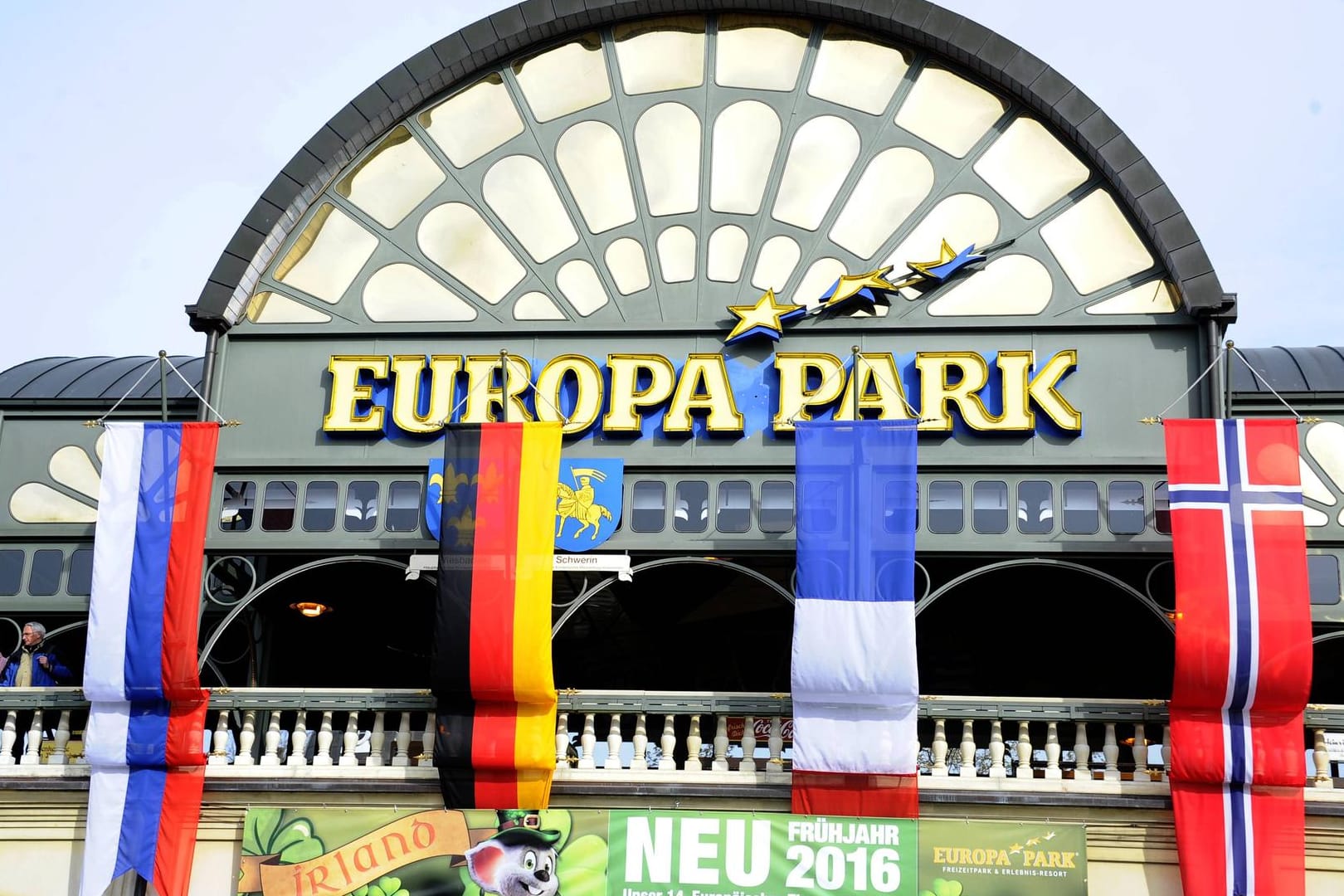 Der Europa Park in Rust.