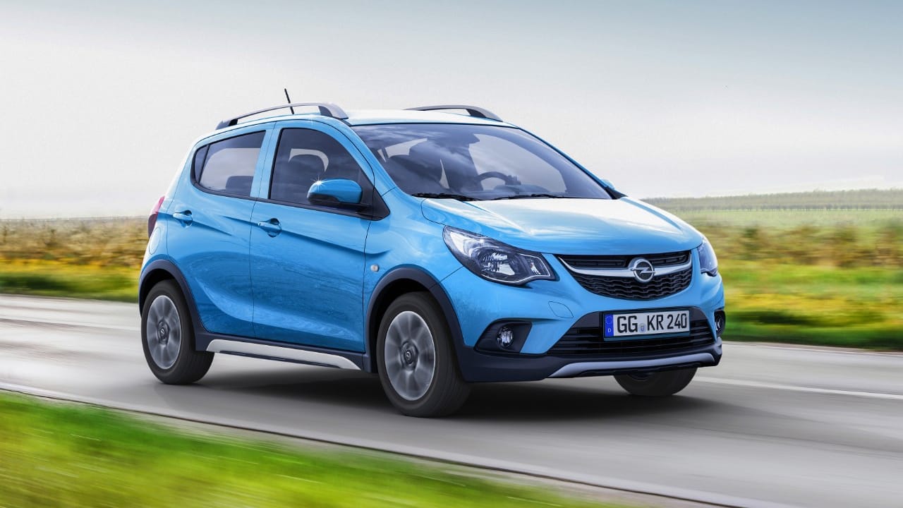 Opel Karl Rocks: Hochgelegter Kleinwagen in SUV-Optik.