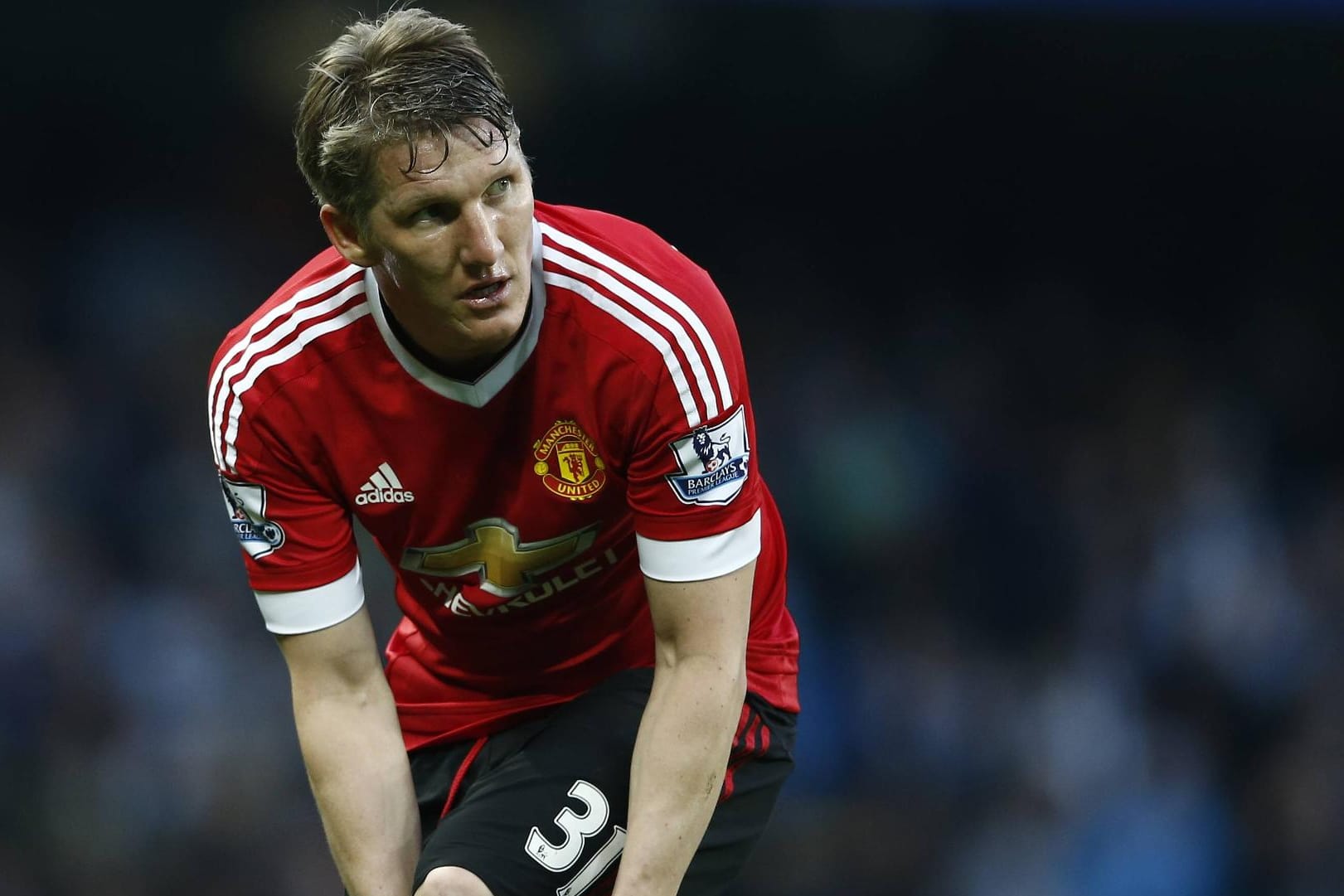 Sportlich außen vor bei Manchester United: Weltmeister Bastian Schweinsteiger.