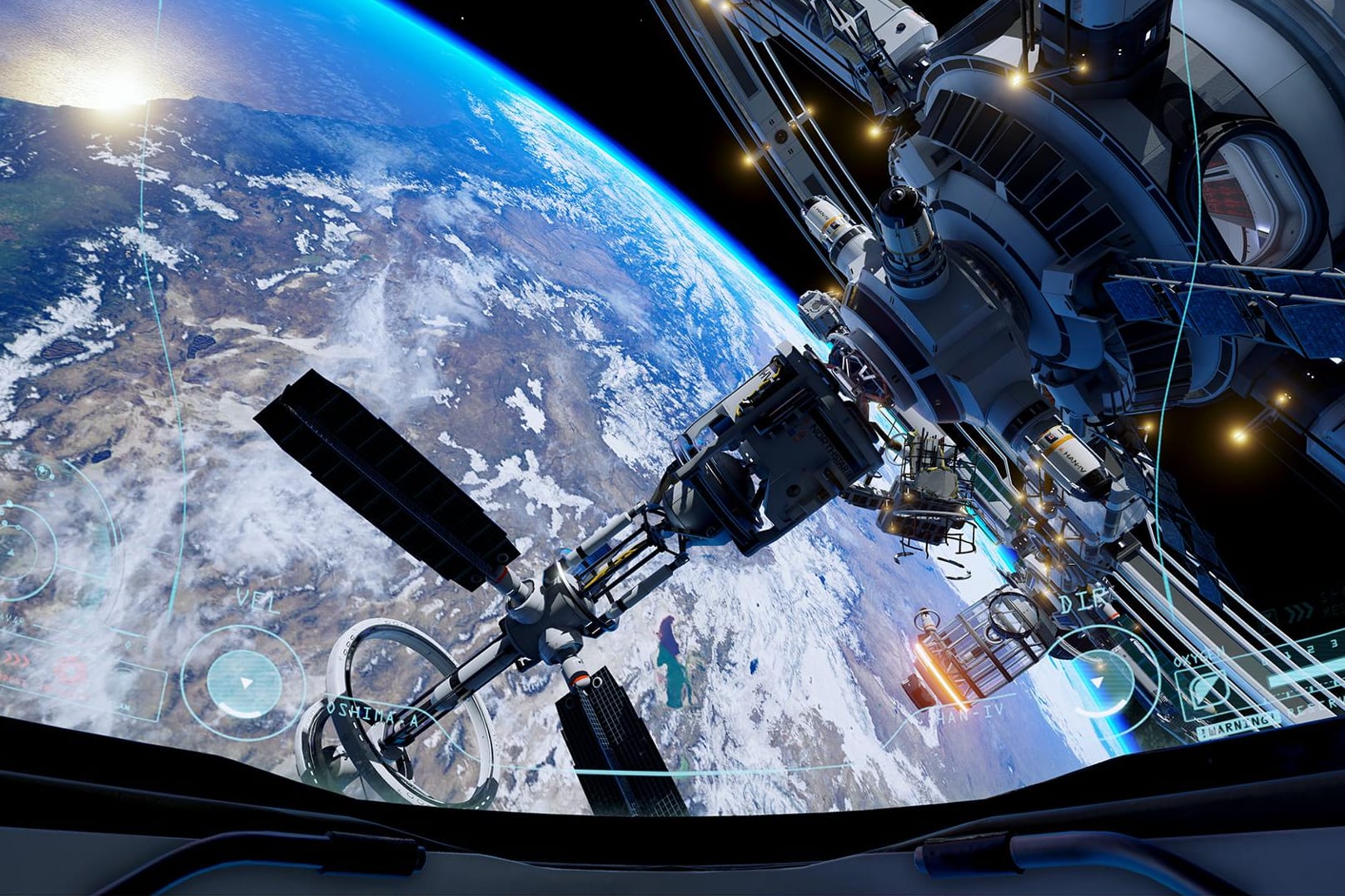 Die unendlichen Weiten des Weltraums zu erkunden - nicht nur wie hier im Computerspiel "Adr1ft." - könnte mit einem "Space Elevator" für Touristen erschwinglich werden.