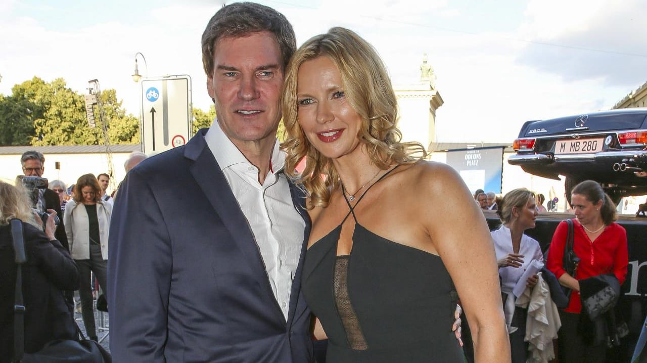 Veronica Ferres und Carsten Maschmeyer freuen sich über starke TV-Quoten.