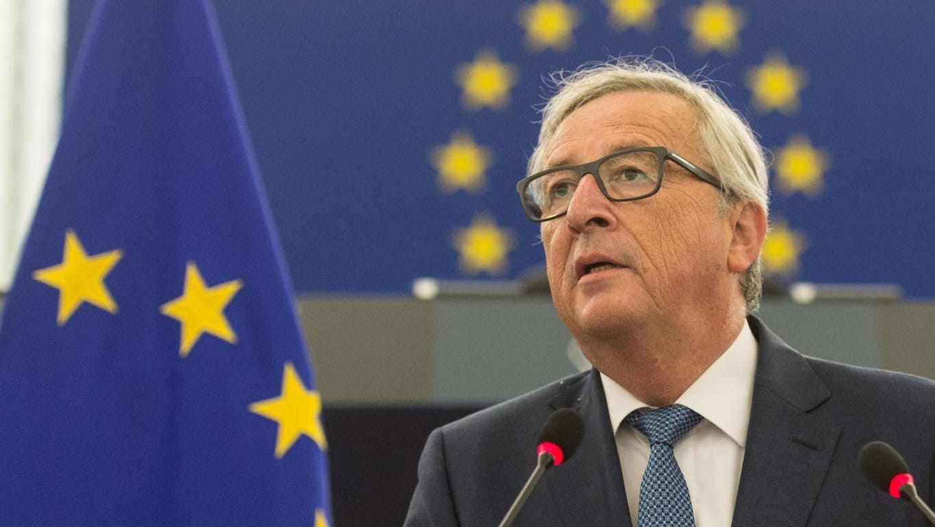 Jean-Claude Juncker hielt vor dem Europäischen Parlament in Straßburg seine zweite Rede zur Lage der Union.