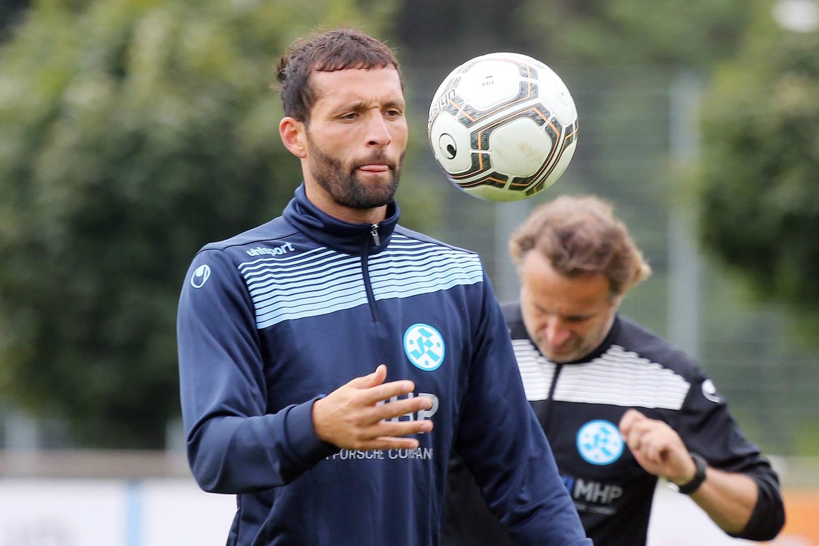 Kevin Kuranyi hält sich bei Regionalligist Stuttgarter Kickers fit.