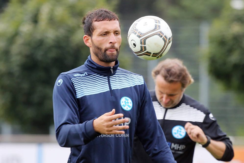 Kevin Kuranyi hält sich bei Regionalligist Stuttgarter Kickers fit.