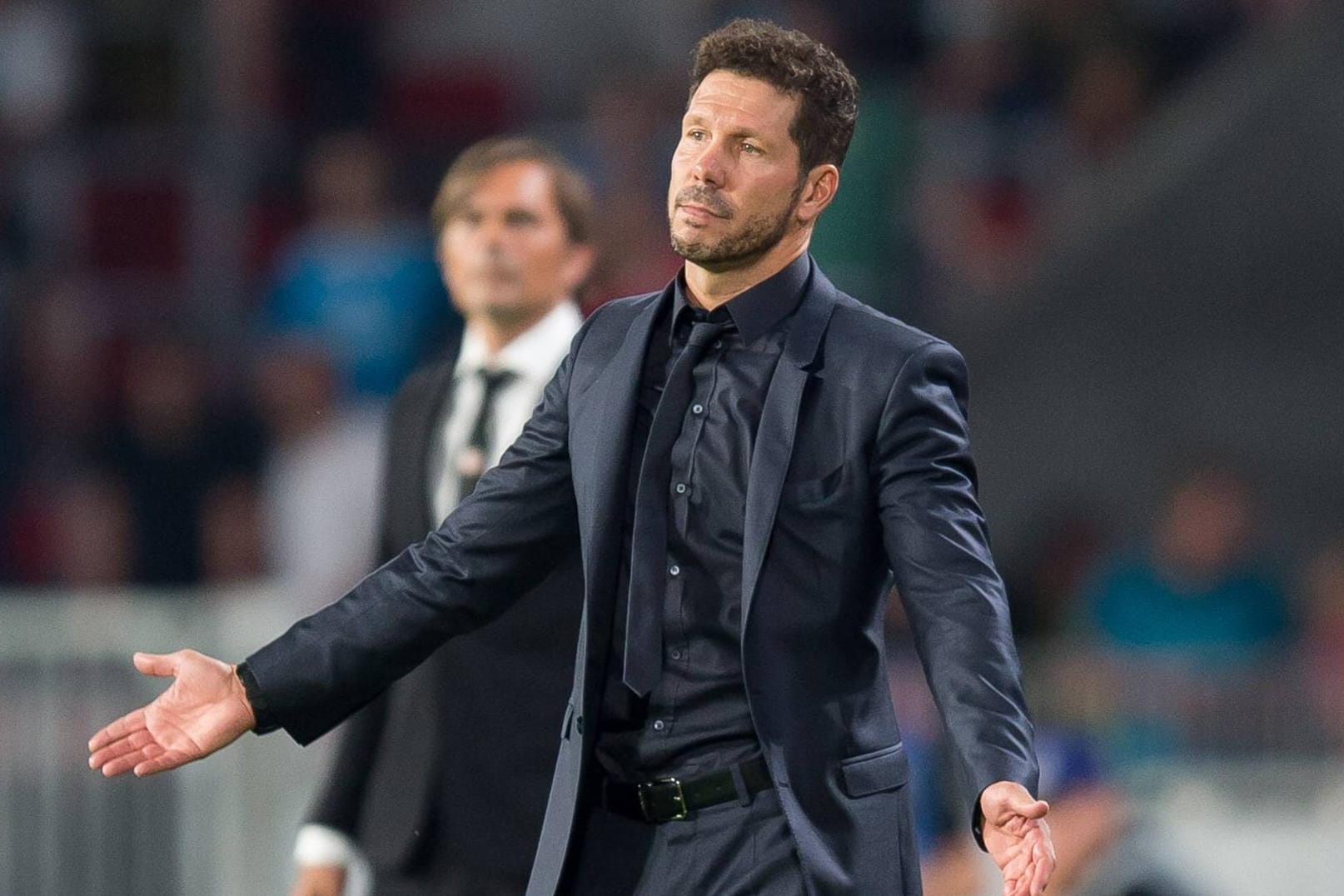 Nur noch bis 2018 bei Atlético: Der Vertrag von Diego Simeone wurde verkürzt.