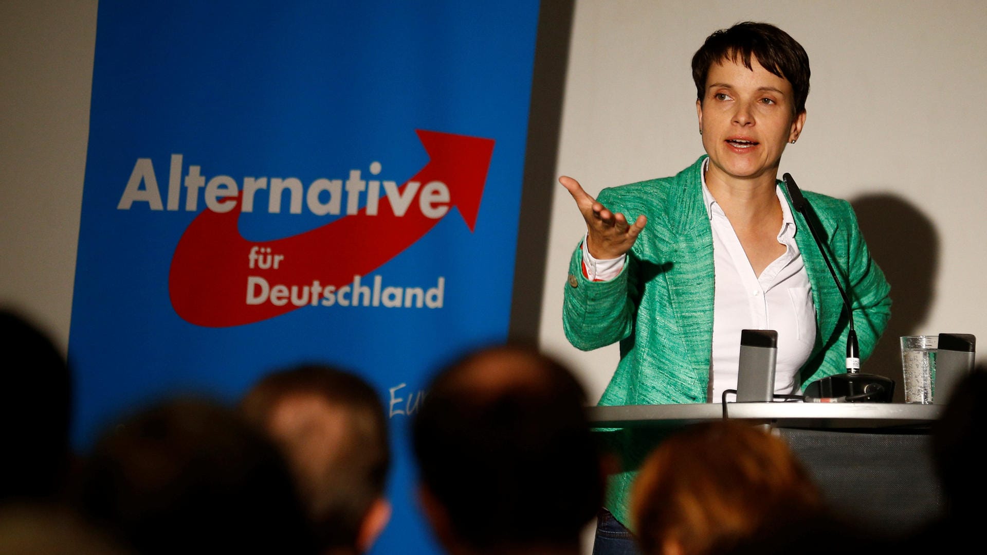 Frauke Petrys AfD beklagt Übergriffe, die an "Terror" grenzen.