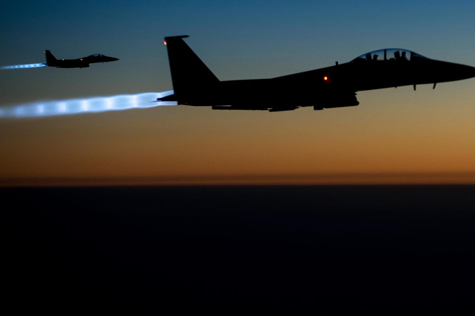 Kampfjet der US-Luftwaffe in Syrien.