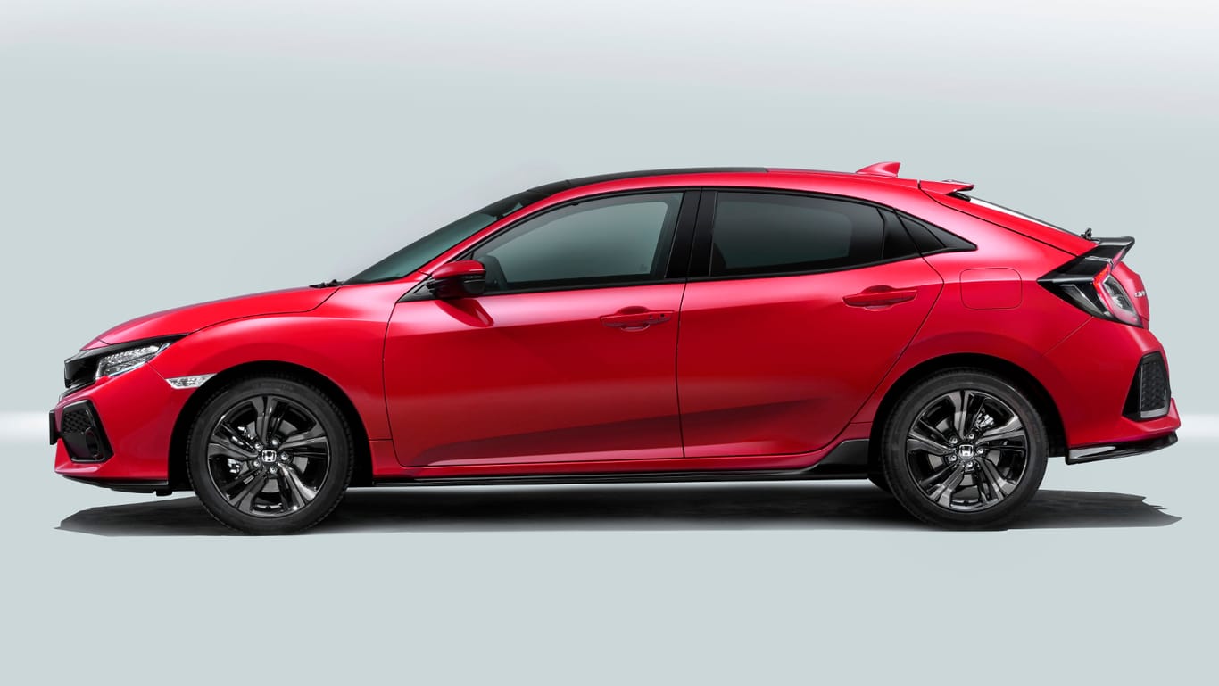 Der neue Honda Civic ist breiter, flacher und länger als sein Vorgänger.