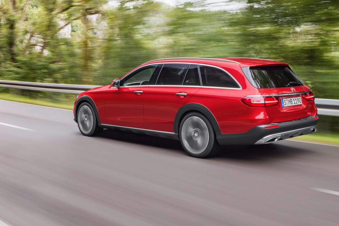 Höher gelegt: Mercedes-Benz E-Klasse All Terrain.