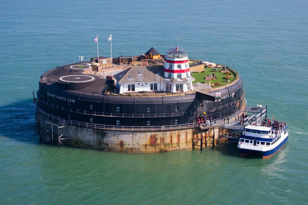 No Man's Fort: Dieses Luxushotel liegt an Großbritanniens Südküste, mitten im Nirgendwo.