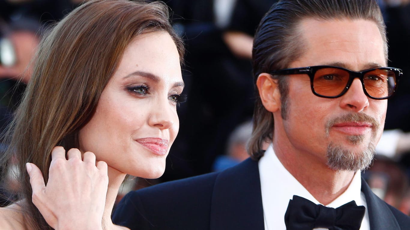 Angelina Jolie und Brad Pitt.