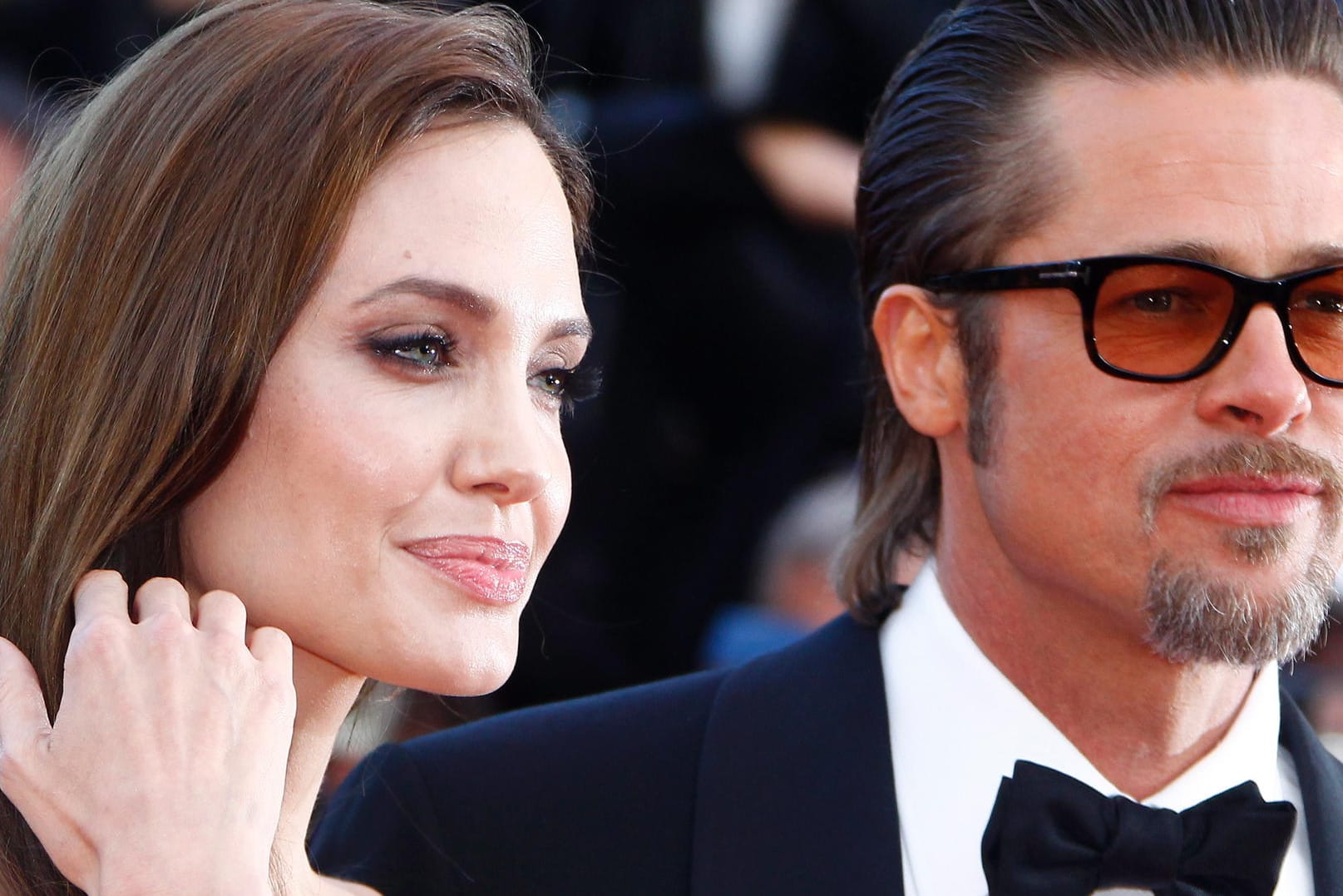 Angelina Jolie und Brad Pitt.