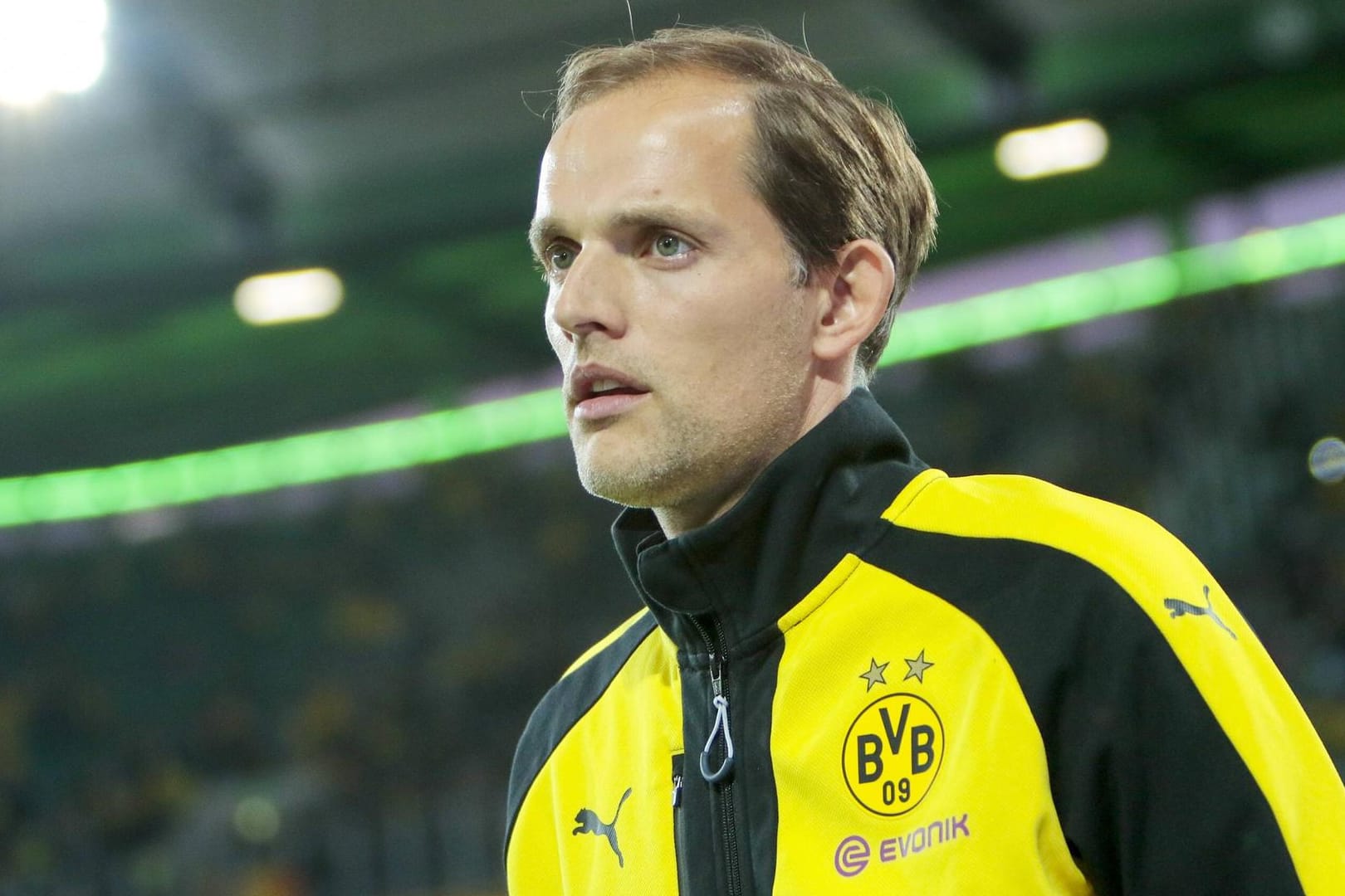 BVB-Coach Thomas Tuchel hat kaum Grund, übt aber dennoch Kritik.