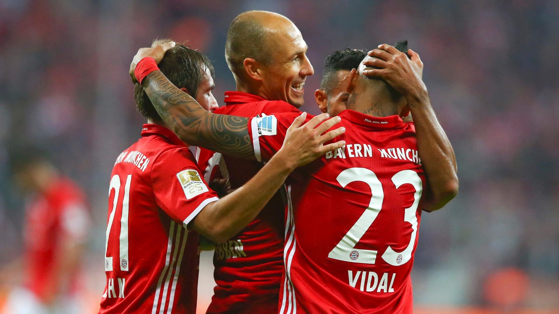Comeback nach Maß: Arjen Robben traf nach seiner Einwechslung gegen Hertha BSC.