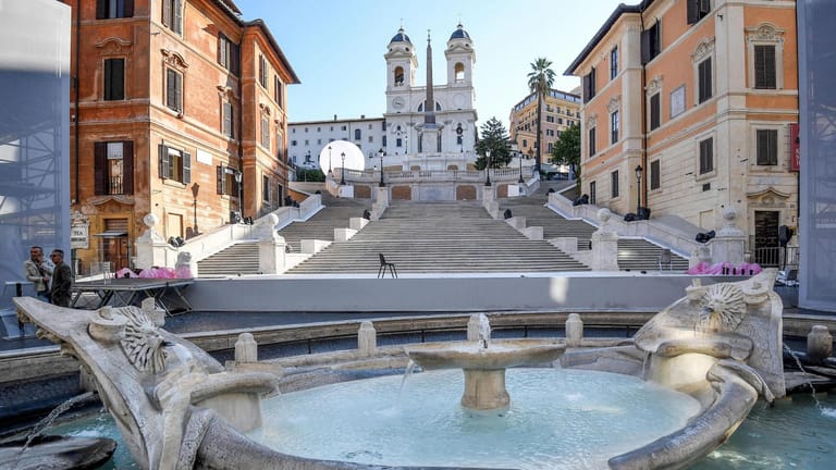 1,5 Millionen Euro zahlte der Konzern Bulgari für die Renovierung der Spanischen Treppe in Rom.