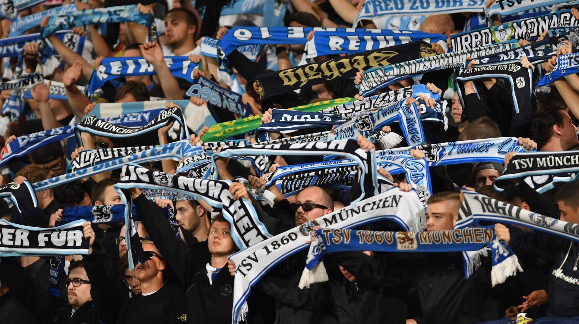 Ein Fan von 1860 München stürzte in Hamburg vom Zaun.